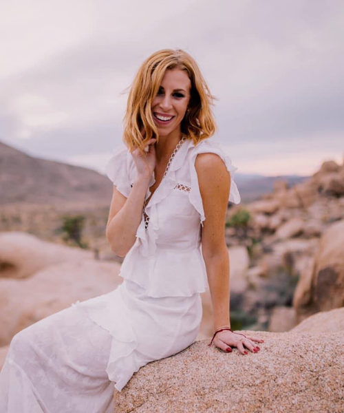 Jessica photo Jessica Jeboult, founder of A Sober Girls Guide
